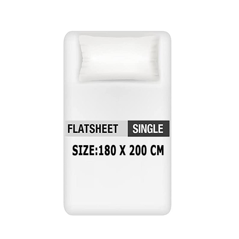 DAZZLE COLLECTION 100% Egyptian Cotton Sheet 200 Thread Count Bed
