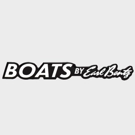 Triton Earl Bentz Raised Boat Emblem Decal Sticker