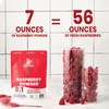 Jungle Powders Freeze Dried Raspberry Powder 7 Ounce Bag, Powdered
