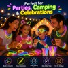 100-Pack Glow Sticks for Party Favors – Connectable Light Up
