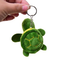 Juroicessry Turtle Stuffed Mini Sea Turtle Animal Plush Turtle Adorable Cute Stuffed Animal Party Decorations for Adults for Birthday Gift Bag Accessories Birthday Beach Ocean Supplies Plush Keychain