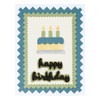 Spellbinders Edge Add-Ons Etched Dies, Pinking Birthday Rectangles