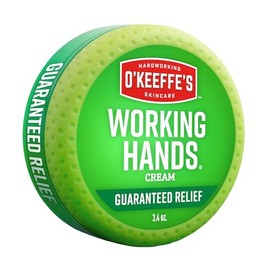 O'Keeffe's Working Hands - Crema para manos, frasco de 100 ml, frasco, 1 unidad, naranja, verde (Orange, Green)