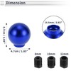 RATCHROLL Round Ball Shift Knob Universal Gear Shifter Knob Aluminum