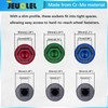 JEUCLEL 3-Piece Lug Nut Socket Set, 1/2" Drive, Impact Tools,