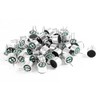 sourcing map 50 Pcs Electret Microphone Inserts 9767 with PCB