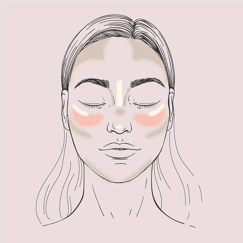 Ready to Shine Snow Bright Contour & Cheek Palette