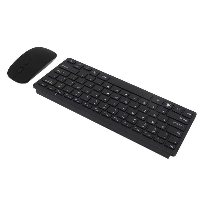2.4G Wireless Keyboard Mouse Combo 78 Keys Keyboard USB Receiver