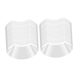 Healeved 50pcs Hair Cutting Eye Shields Hair Salon Eye Shield Mask Eye Protection Shields Trimming Face c