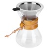 Coffee Maker High Temperature Resistant Glass Coffee Drip Brewing Pot