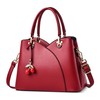 DORRISO Elegant Women's Handbag PU Leather Fashion Handbag with Chic