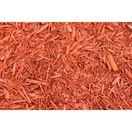 GARDENWISE Premium Red Wood Mulch for Indoor, Patio, Potting Media, Gardens, Lawns, and Landscaping (0.3 CF - 8 L - 9 QTS)