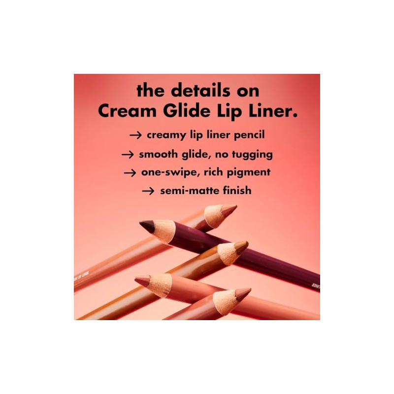 e.l.f. Cosmetics Cream Glide Delineador de Labios Mocha Move Café