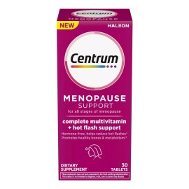 Centrum Apoyo A La Menopausia Y A Los Sofocos 30 Tabletas Sabor Sin Sabor