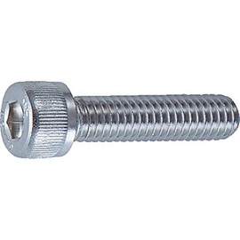 TRUSCO B44-0410 Hex Socket Bolts, Stainless Steel, Half-Threaded, Size M4 x 0.4 Inches (10 mm), Pack of 52