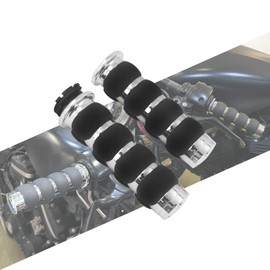 HCmotorku 2,5 cm Lenkergriffe für Motorrad, 25 mm, Gasgriffe, universal, passend für Harley Touring Sportster Dyna Softail Chrom