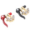 2Pcs Battery Terminal Connectors Car Disconnect 4 Way Positive Negative