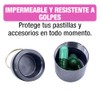 Mini Pastillero Portátil De Aluminio Llavero De Bolsillo