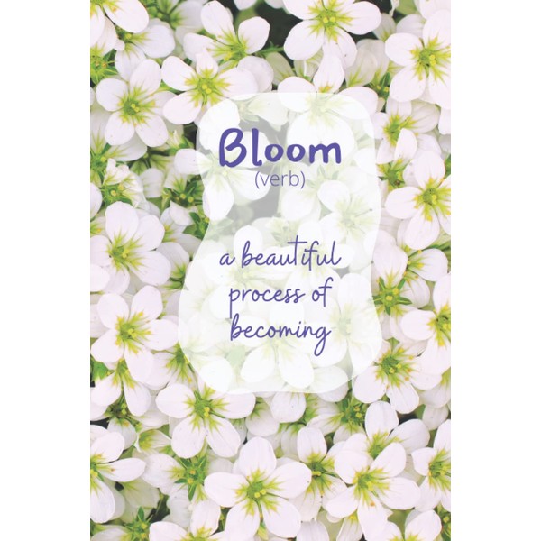 Bloom Journal: Spring Daisy Notebook: Lined, 200 page count, 6x9in