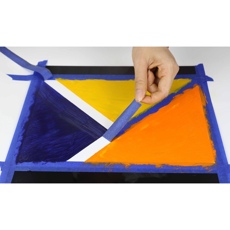 BOMEI PACK 4 Pack Blue Painters Tape, 1/2" 3/4" 1”