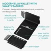 Navaris Pop Up Wallet with Inner Slots - Pop-Up &