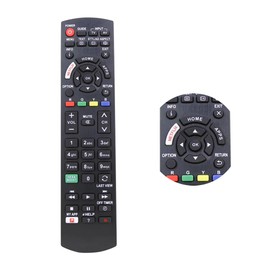 Boulton Universal Remote Control for Panasonic Smart TV – Universal TV Remote Panasonic Remote Control for TV – Panasonic Universal Remote Controller – Replacement TV Remote Control – Smart TV Remote