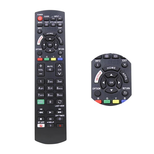 Boulton Universal Remote Control for Panasonic Smart TV – Universal