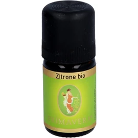 PRIMAVERA Lemon Organic 100% Natural Essential Oil, 5 ml Essential Oil