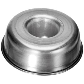 HABI Donut-Backform, Aluminium, Grau, 20 x 20 x 6 cm