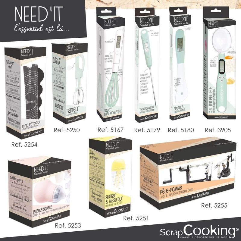 Scrap Cooking Digital Food Thermometer
