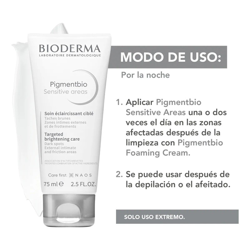 Bioderma Pigmentbio Sensitive Areas Crema Iluminadora Zonas Delicadas
