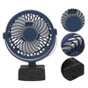 Lithium Battery Fan Cordless 2 Speeds Adjustable Angle Portable 21V