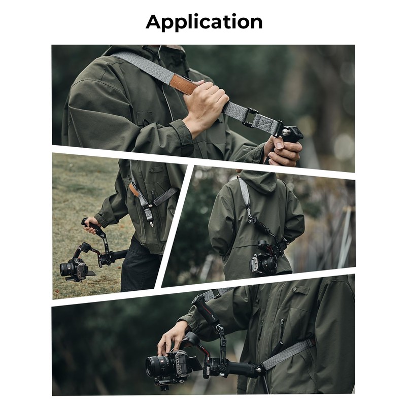 SMALLRIG Sling Handle Kit with Weight-Reducing Shoulder Strap for DJI
