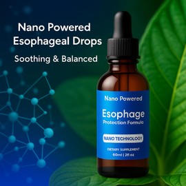 KBKTWOLT Nano Powered Esophageal Drops - Soothes Digestive Discomfort & Supports a Healthy Throat and Stomach Environment - 2 fl oz (1)