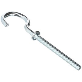 Molly m64406-xj Round Hooks Diameter 4 x 40 mm, Grey, Set of 6)