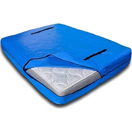 Mattress Bag with 8 Handles for Moving and Storage â Cali King Size â Reusable Cover with Strong Zipper Closure â Extra Thick Mattress Protection
