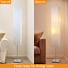 Modern Floor Lamp, Dimmable 3 Levels Brightness Paper Tall Lamp