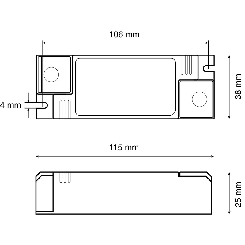 illuburg LED Transformer 700 mA Constant Current 7 W -