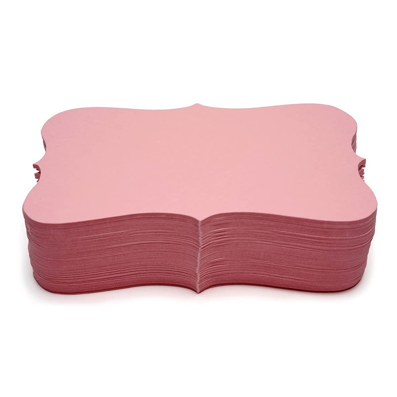 PPAPPAPPIYO PINK Paper index cards Business Cards (100) Paper3.54inx1.96in P04