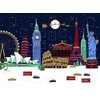 Traditional Christmas Advent Calendar Famous Buildings & Monuments
