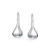 Bling Jewelry Polished Teardrop Sterling Silver Drop Hook Earrings