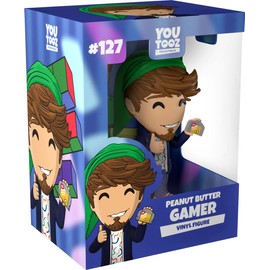 Youtooz PeanutButterGamer #127 4.7" inch Vinyl Figure, Collectible Limited Edition Peanut Butter Gamer Figure from The Youtooz Gaming Collection