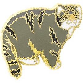 b2170642 animal friends pins manul cat