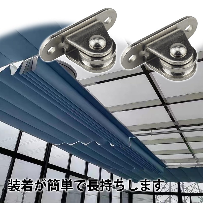 滑車 ローププーリー 小型プーリーブロック 固定プーリーホイール 優れた安定性 ステンレス滑車 耐荷重176 ポンド 室内 屋外