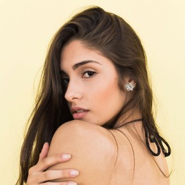 Love Knot Earrings for Women Gold Knot Silver Knot Earrings Gold Statement Earrings Minimalist Small Studs Earrings for Women Jewelry (silver)