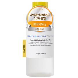 Ippu Glow Toner Radiance Tone Up Toner Niacinamide 10% Hyaluronic Acid Rice, 1 ea, 300ml / 잇퓨 글로우 토너 광채톤업토너 나이아신아마이드 10% 히알루론산 쌀, 1개, 300ml