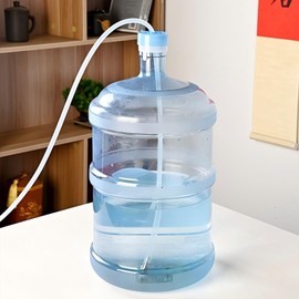 Food Grade Silicone Water Pump Hose and Weight Block Set for 5 Gallon Water Bottle Pump,Rubber Pipe Hose Tube Replacement for Charging Automatic Drinking Water Pump and Desk Water Dispenser (Ft 4)