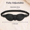3D Sleep Mask for Dry Eyes – Moisture Chamber Design,