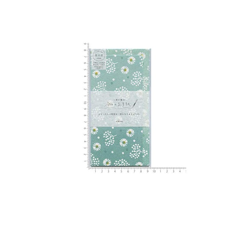 Today's Letter One Pencil Note Mino Washi [Ohana of Shiro]