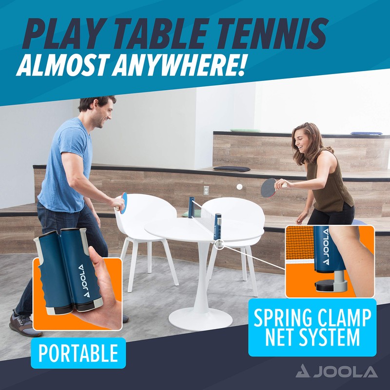 JOOLA Essentials Series Variant 2-Player Competition Ping Pong Ultimate Net